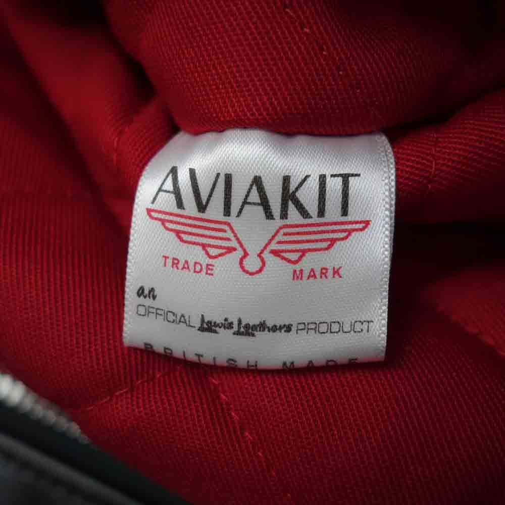 Lewis Leathers ルイスレザー 55IT DOMINATOR TIGHT FIT ドミネーター タイトフィット レザー ホースハイド ライダース ジャケット ブラック系 34【極上美品】【中古】