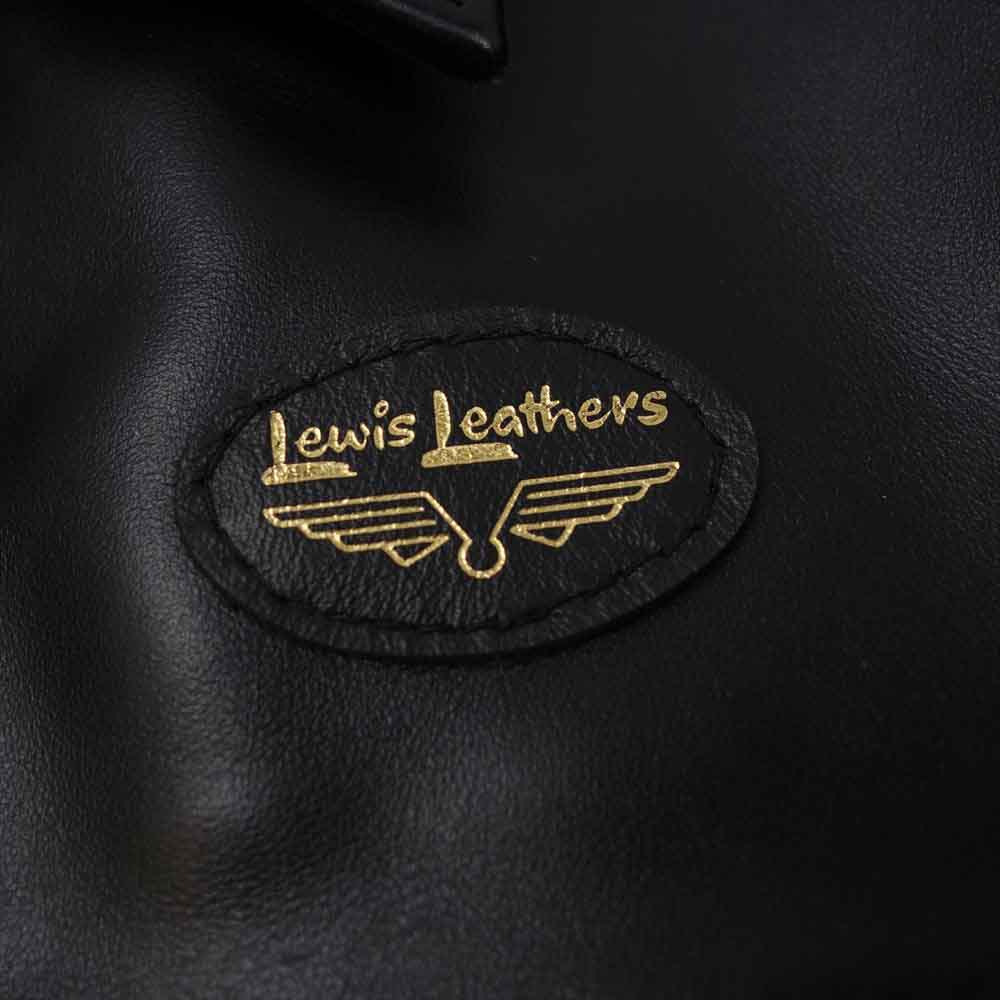 Lewis Leathers ルイスレザー 55IT DOMINATOR TIGHT FIT ドミネーター タイトフィット レザー ホースハイド ライダース ジャケット ブラック系 34【極上美品】【中古】