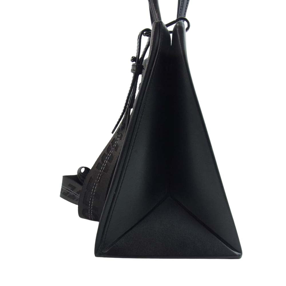 OFF-WHITE オフホワイト OWNA058E19990099 国内正規品 イーストランド VIRGIL ABLOH 2WAY ボックス バッグ BOX BAG ブラック系【中古】