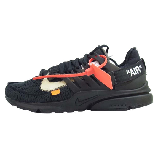 NIKE ナイキ AA3830 002 OFF-WHITE THE 10 AIR PRESTO オフホワイト ザ テン エアプレスト スニーカー ブラック系 30【新古品】【未使用】【中古】