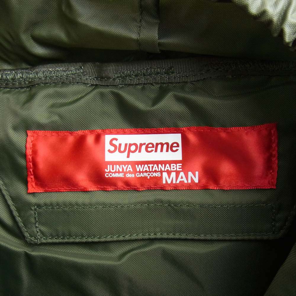 Supreme シュプリーム JUNYA WATANABE COMME des GARCONS MAN Patchwork Backpack パッチワーク バックパック カーキ系【新古品】【未使用】【中古】