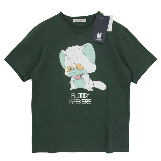 UNDERCOVER アンダーカバー 19SS UCW3802 魔法の天使 クリィミーマミ 半袖 Tシャツ グリーン系 ２【新古品】【未使用】【中古】