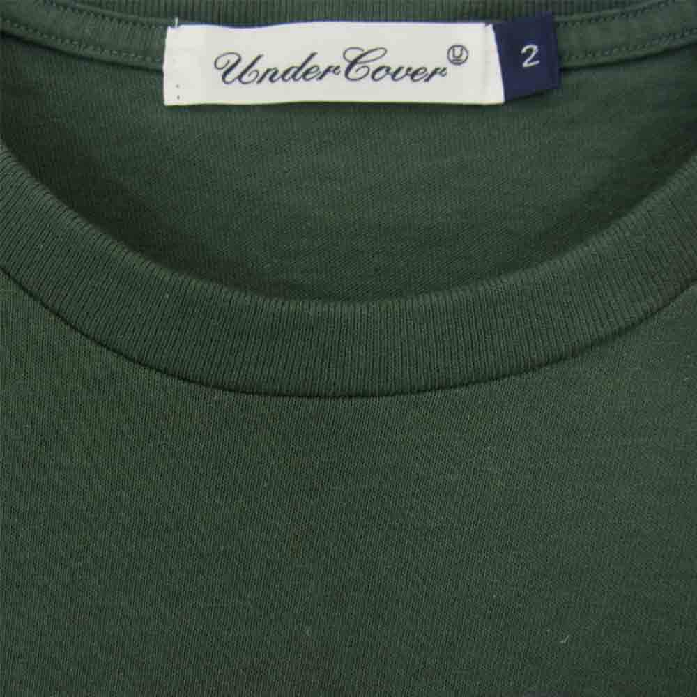 UNDERCOVER アンダーカバー 19SS UCW3802 魔法の天使 クリィミーマミ 半袖 Tシャツ グリーン系 ２【新古品】【未使用】【中古】