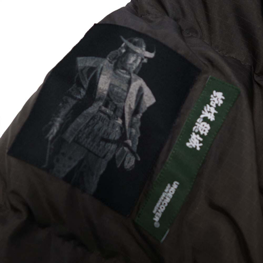 UNDERCOVER アンダーカバー 20AW UCZ4209-1 PRINTED DOWN JACKET 蜘蛛巣城コラボ プリンテッド ダウン ジャケット ブラウン系 ブラック系 4【新古品】【未使用】【中古】