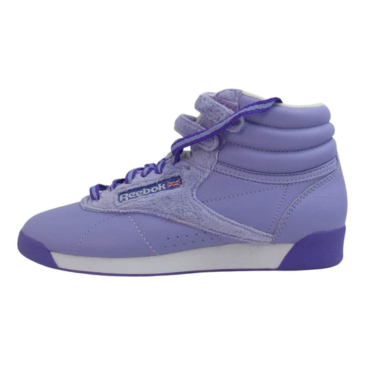 Reebok リーボック F/S HI INT CNY BUNNY J83463 フリースタイル ハイ スニーカー パープル系 24cm【極上美品】【中古】
