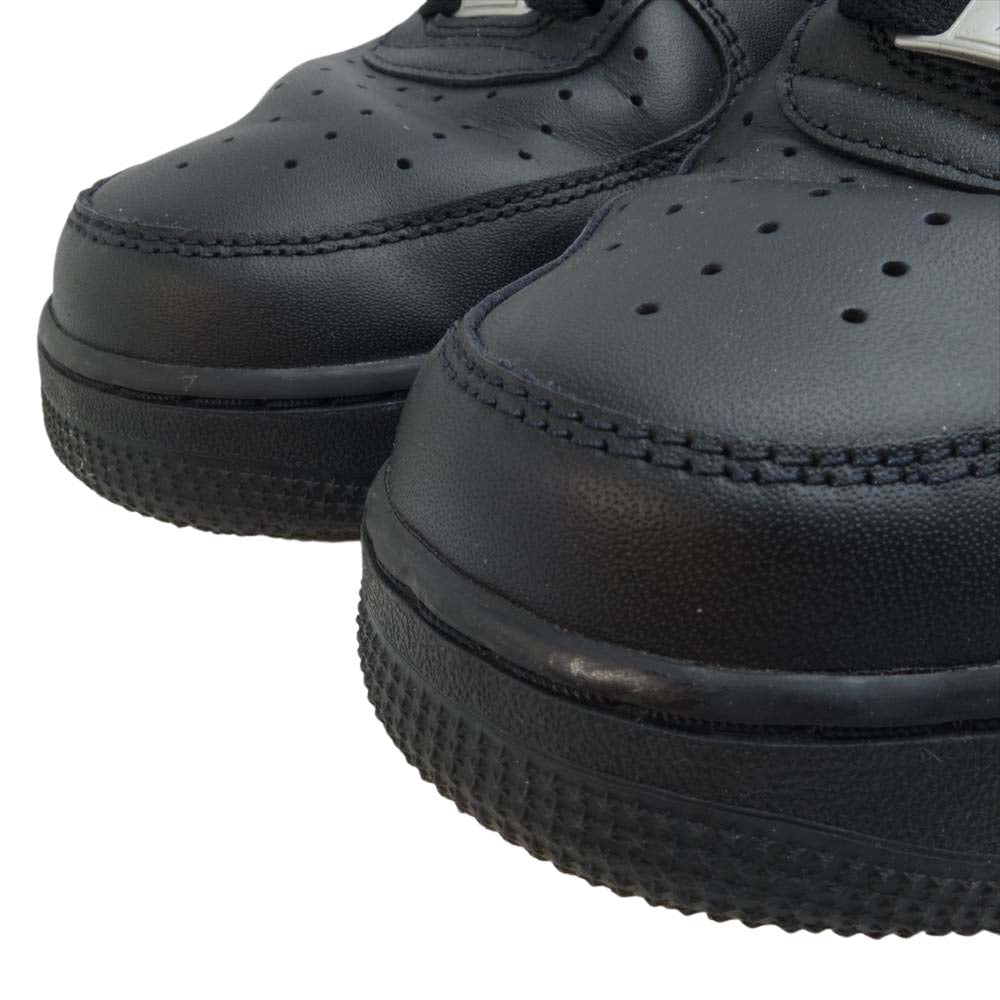 NIKE ナイキ CW2288-001 AIR FORCE 1 LOW 07 エアフォース ローカット スニーカー ブラック系 28.5cm【中古】