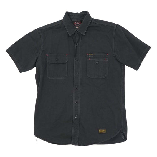 TOY'S McCOY トイズマッコイ 7643045 MCHILL マックヒル 半袖 ワーク シャツ グレー系 15【中古】