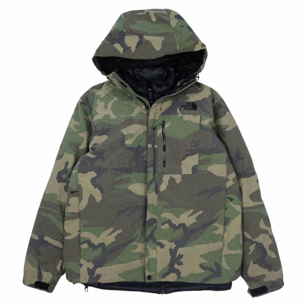 THE NORTH FACE ノースフェイス NP61421 NOVELTY ZEUS TRICLIMATE JKT 着脱可能ライナー付属 カモフラ ノベルティ ゼウス トリクライメント スクープジャケット XL【中古】