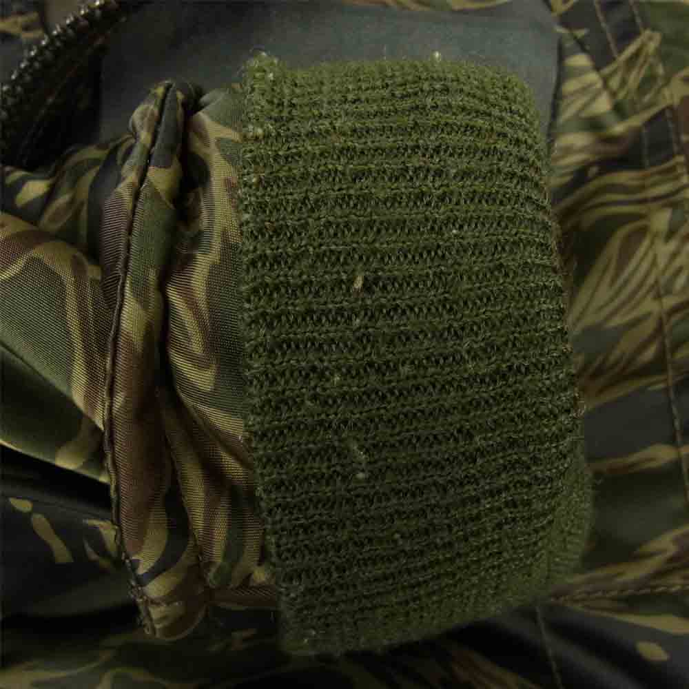 HYSTERIC GLAMOUR ヒステリックグラマー 0293AC01 PRIMALOFT N-3B 中綿プリマロフト ワッペン付き タイガーカモ ミリタリー コート マルチカラー系 S【美品】【中古】