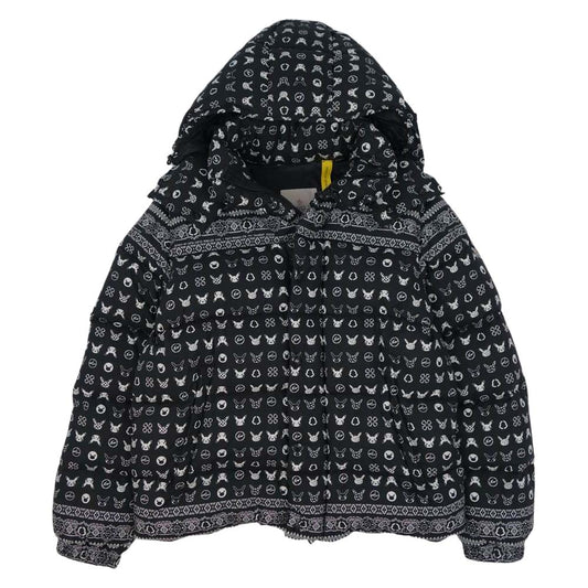 MONCLER モンクレール Genius モンクレールジャパン表記タグ Fragment Design Pikachu Down Jacket SPIRIT フラグメント ピカチュウ ダウン ジャケット ブラック系 1【極上美品】【中古】