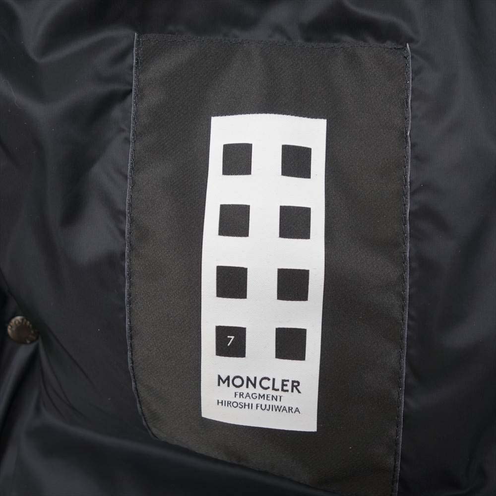 MONCLER モンクレール Genius モンクレールジャパン表記タグ Fragment Design Pikachu Down Jacket SPIRIT フラグメント ピカチュウ ダウン ジャケット ブラック系 1【極上美品】【中古】
