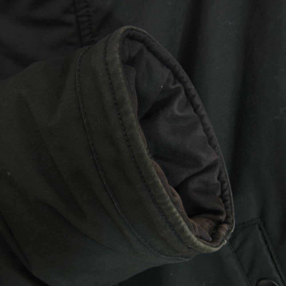 Supreme シュプリーム N-3B PARKA 中綿 ミリタリー コート ブラック系 M【中古】
