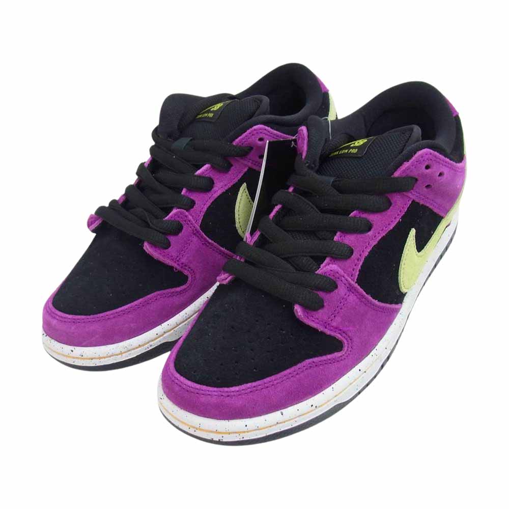 NIKE ナイキ BQ6817-501 SB Dunk Low Pro ACG Terra Red Plum SB ダンク ロー プロ レッドプラム/タクシー スニーカー Red Plum US7【新古品】【未使用】【中古】