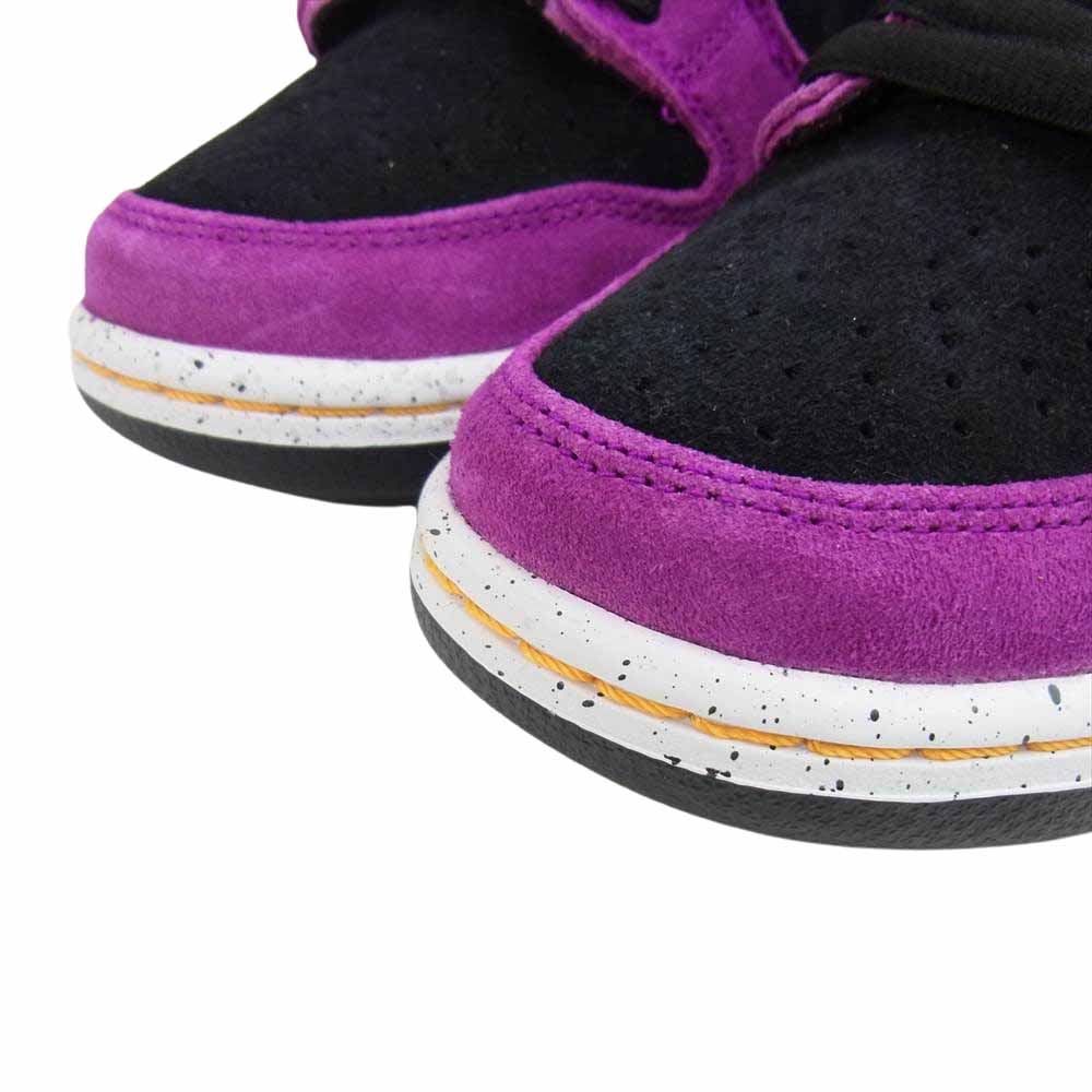 NIKE ナイキ BQ6817-501 SB Dunk Low Pro ACG Terra Red Plum SB ダンク ロー プロ レッドプラム/タクシー スニーカー Red Plum US7【新古品】【未使用】【中古】