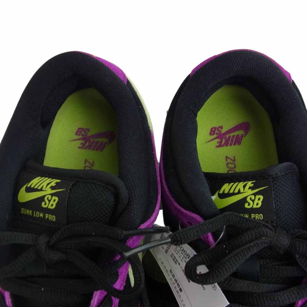 NIKE ナイキ BQ6817-501 SB Dunk Low Pro ACG Terra Red Plum SB ダンク ロー プロ レッドプラム/タクシー スニーカー Red Plum US7【新古品】【未使用】【中古】