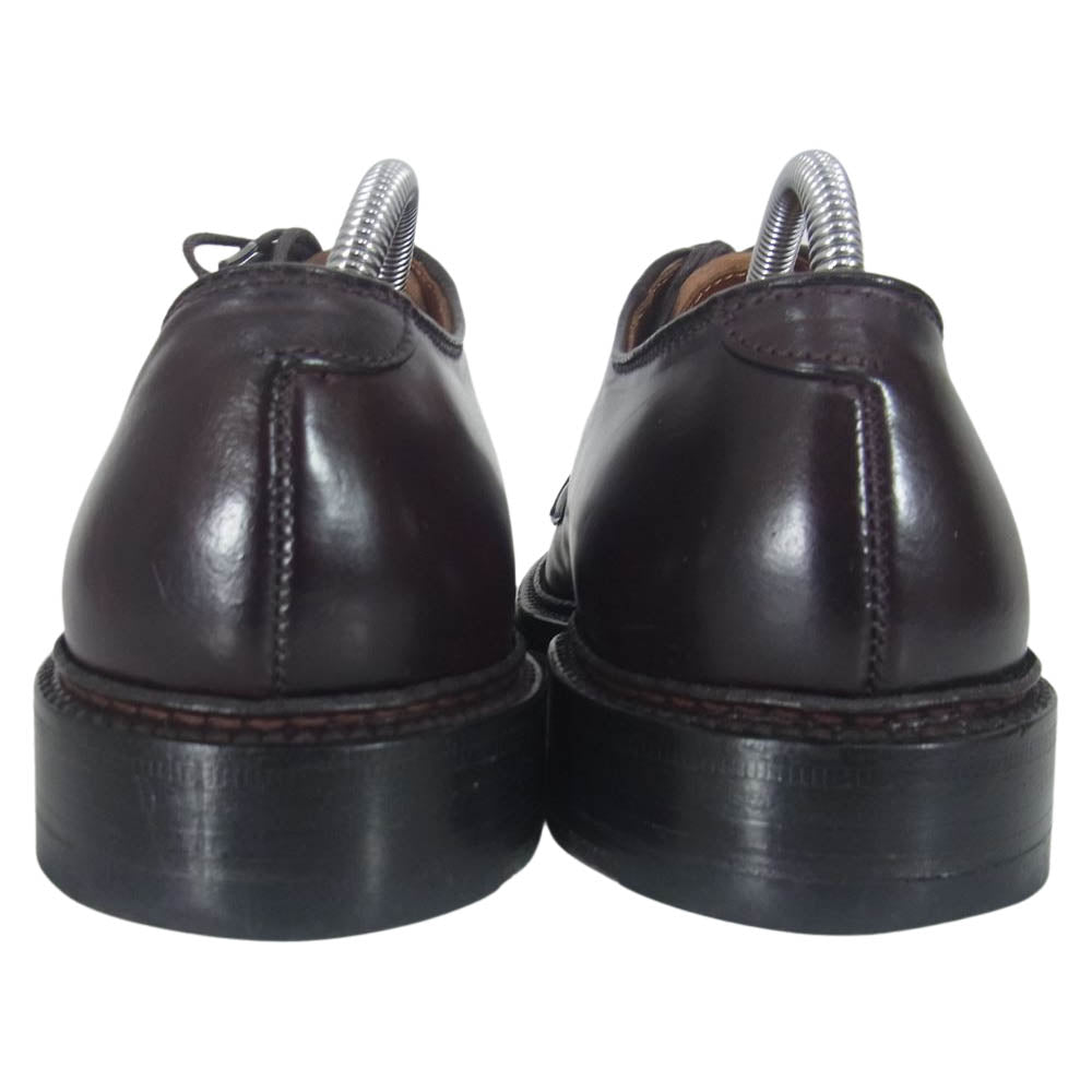 ALDEN オールデン 990 プレーントゥ シューズ コードバン 6D ダークブラウン系 6【中古】