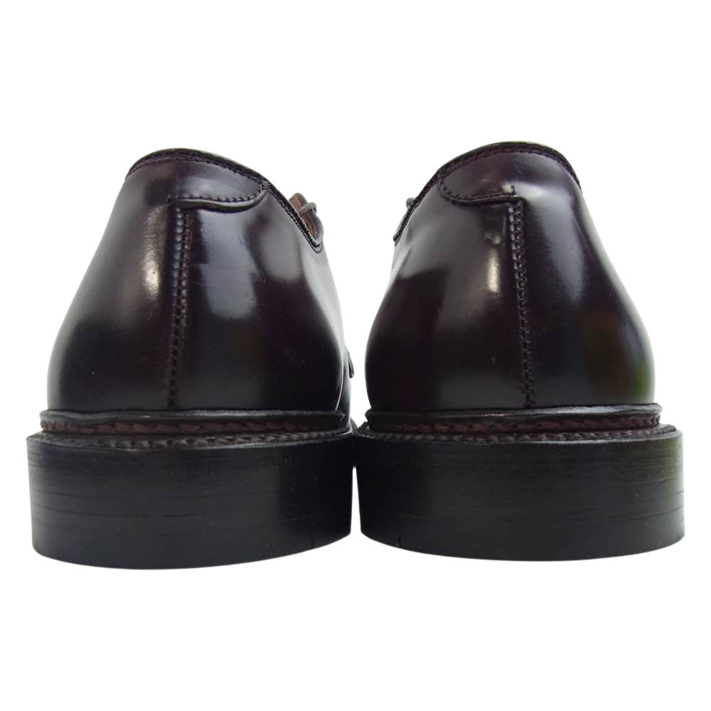 ALDEN オールデン 990 外羽 プレーントゥ シューズ バーガンディ コードバン バーガンディ US8.5D【新古品】【未使用】【中古】