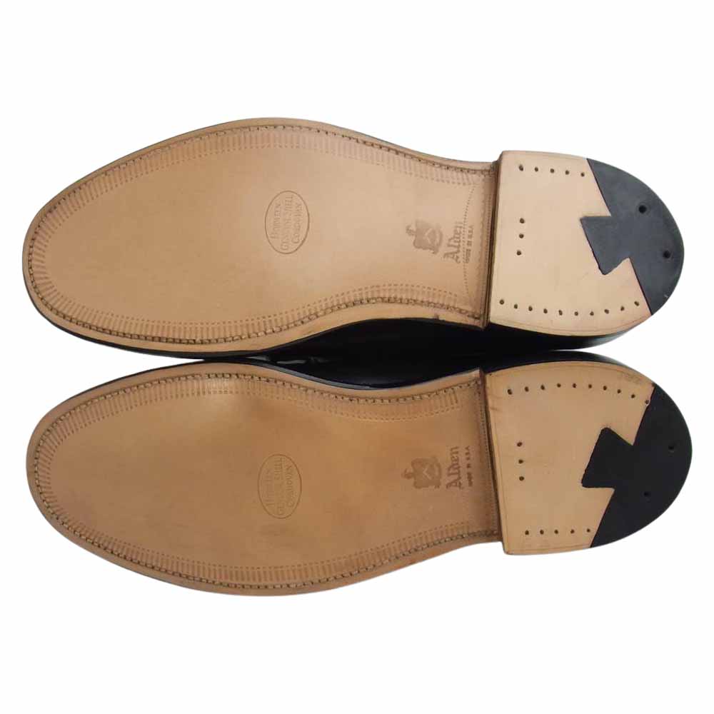 ALDEN オールデン 990 外羽 プレーントゥ シューズ バーガンディ コードバン バーガンディ US8.5D【新古品】【未使用】【中古】