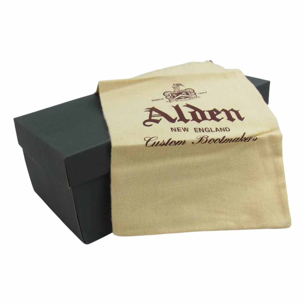 ALDEN オールデン 990 外羽 プレーントゥ シューズ バーガンディ コードバン バーガンディ US8.5D【新古品】【未使用】【中古】