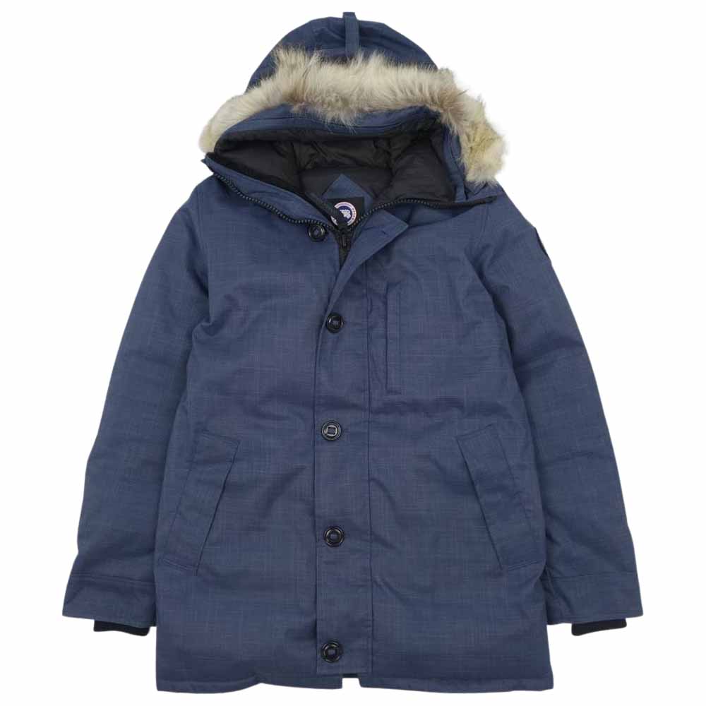 CANADA GOOSE カナダグース 3481JMB R 国内正規品 EDIFICE別注 CRESTON エディフィス クレストン ファー フード ダウンジャケット L【中古】