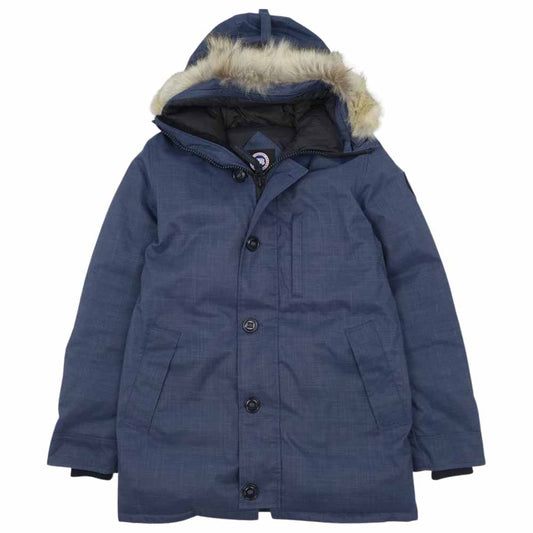 CANADA GOOSE カナダグース 3481JMB R 国内正規品 EDIFICE別注 CRESTON エディフィス クレストン ファー フード ダウンジャケット L【中古】