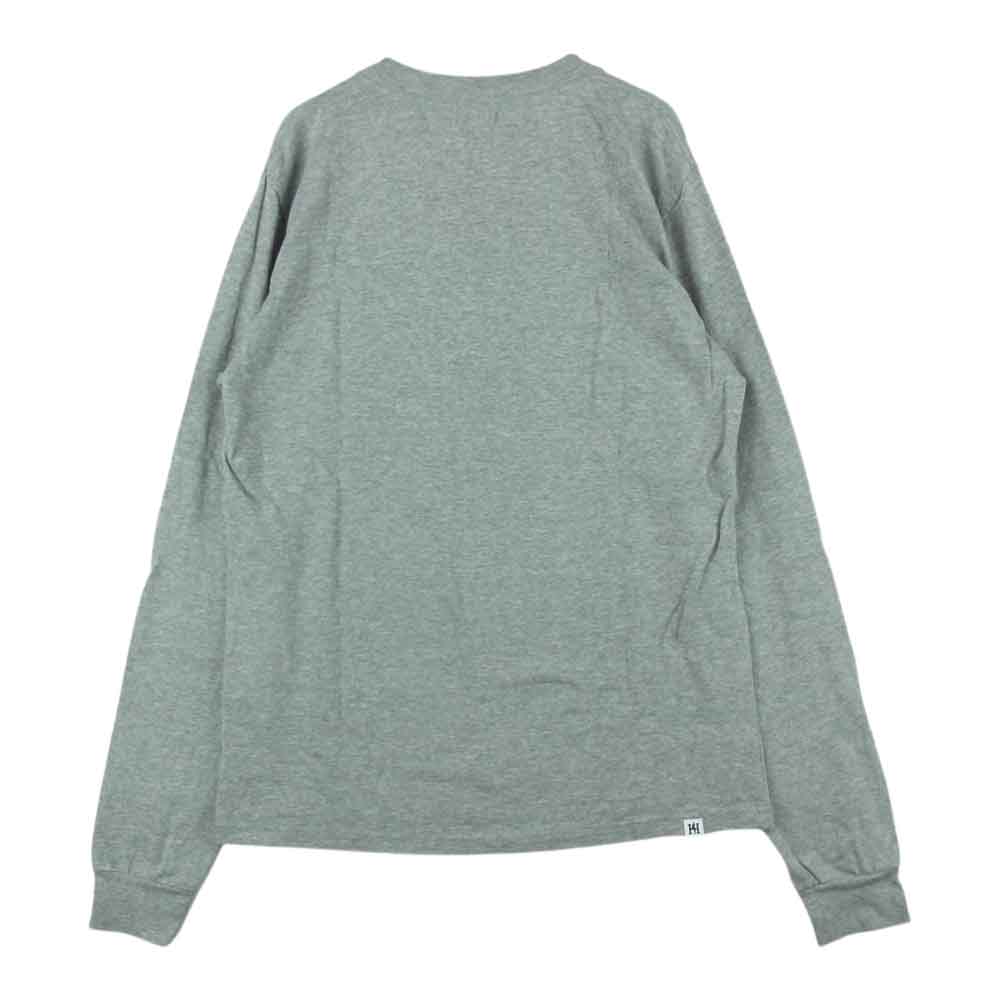 HYSTERIC GLAMOUR ヒステリックグラマー 0263CL04 ガールプリント 長袖 Tシャツ コットン 日本製 グレー系 S【中古】