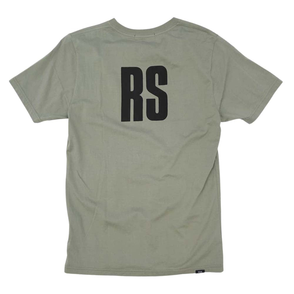 HYSTERIC GLAMOUR ヒステリックグラマー 06183CT09 XXX トリプルエックス THE ROLLING STONES MISS YOU リップ&タン 半袖 Tシャツ カーキ系 S【中古】