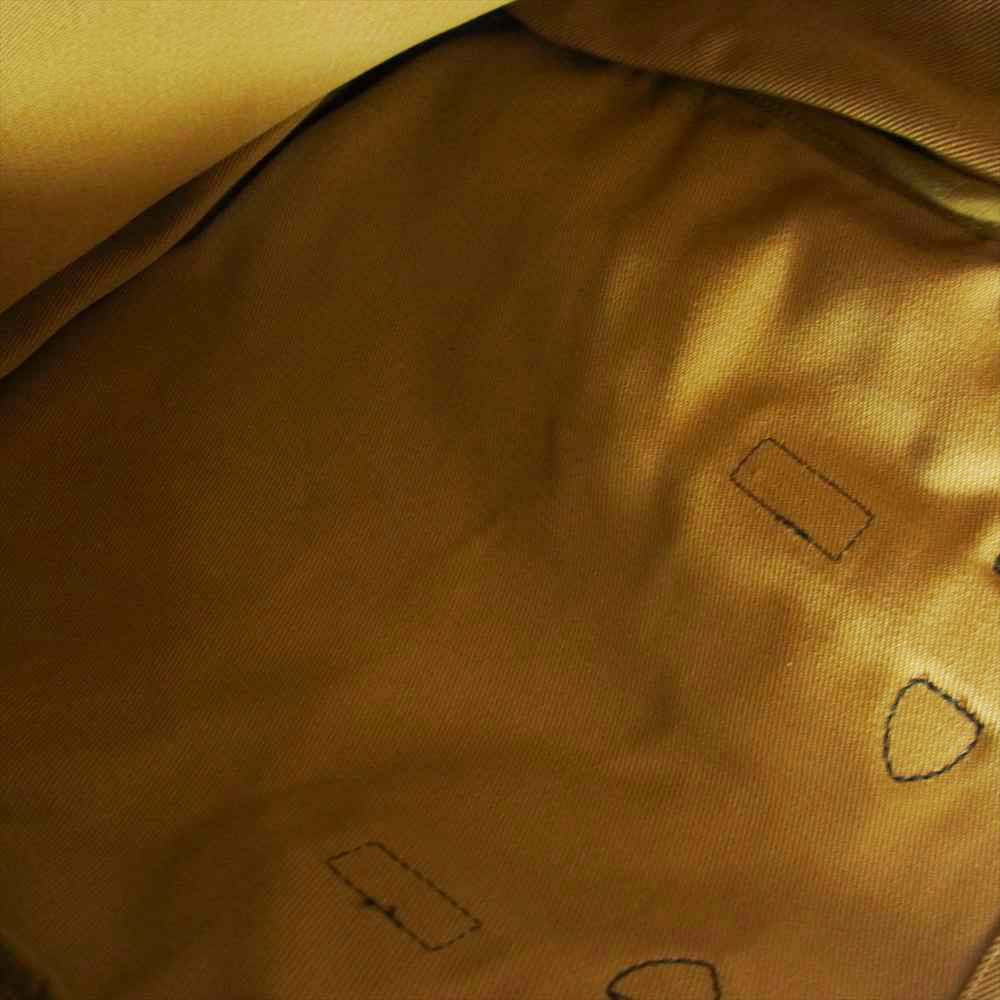 FILSON フィルソン TOTE BAG WITH ZIPPER TAN キャンバス レザー トート ハンド バッグ ライトブラウン系【美品】【中古】