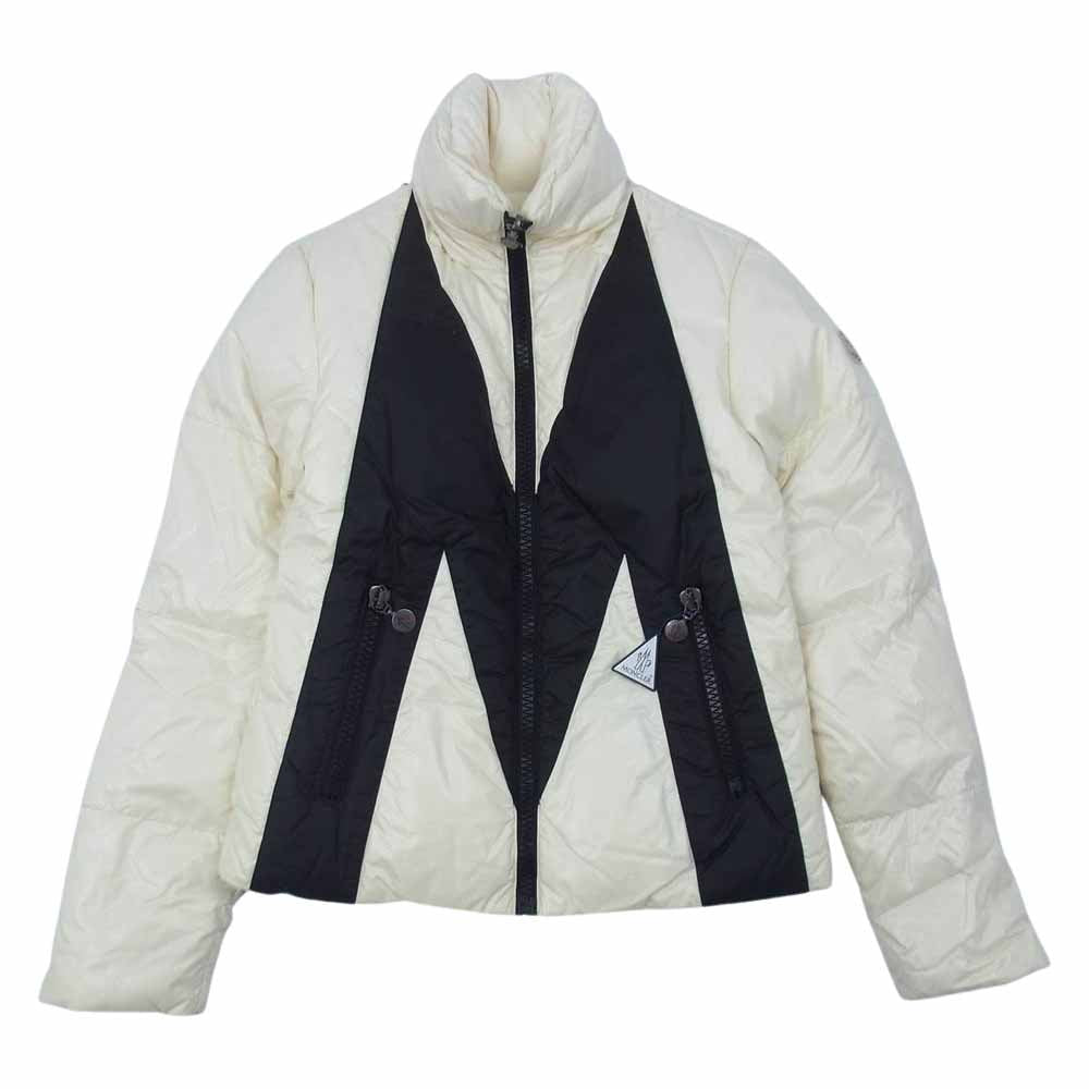 MONCLER モンクレール 国内正規品 BRIGITTE ブリジット リバーシブル ダウン ジャケット ホワイト系【中古】