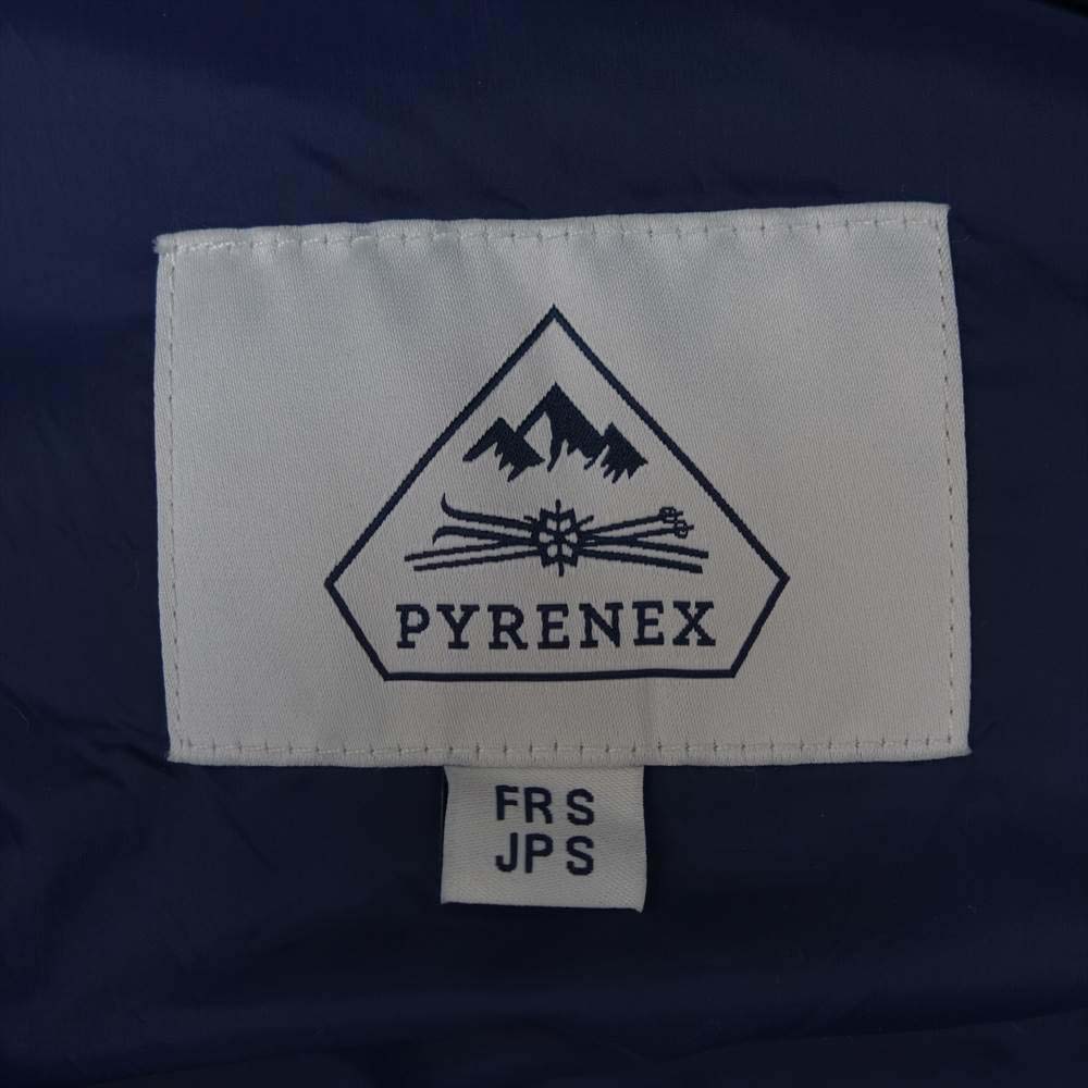 Pyrenex ピレネックス HMK009 国内正規品 ANNECY アヌシー ラクーンファー ダウン ジャケット ネイビー系【美品】【中古】