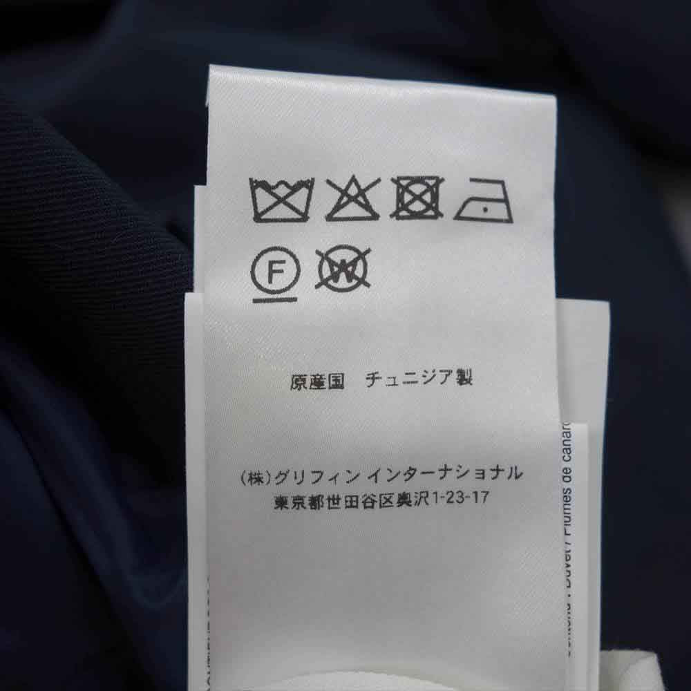 Pyrenex ピレネックス HMK009 国内正規品 ANNECY アヌシー ラクーンファー ダウン ジャケット ネイビー系【美品】【中古】