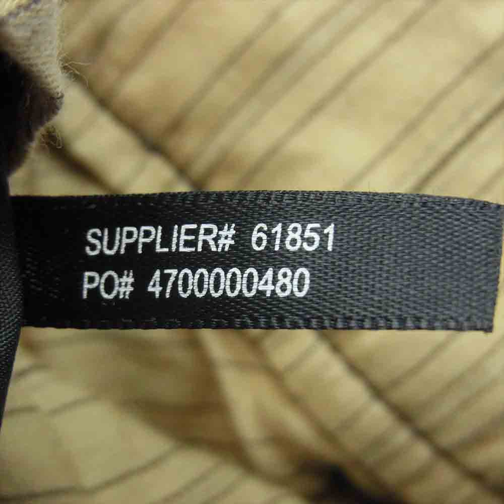 RRL ダブルアールエル シンチバック サスペンダーボタン付き コットン ストライプ ワーク トラウザー パンツ グレー系 34【中古】