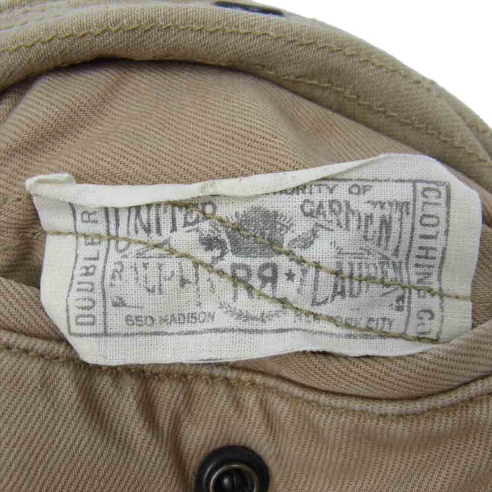 RRL ダブルアールエル 加工 ツイル カーゴ トラウザー パンツ ベージュ系 33【中古】