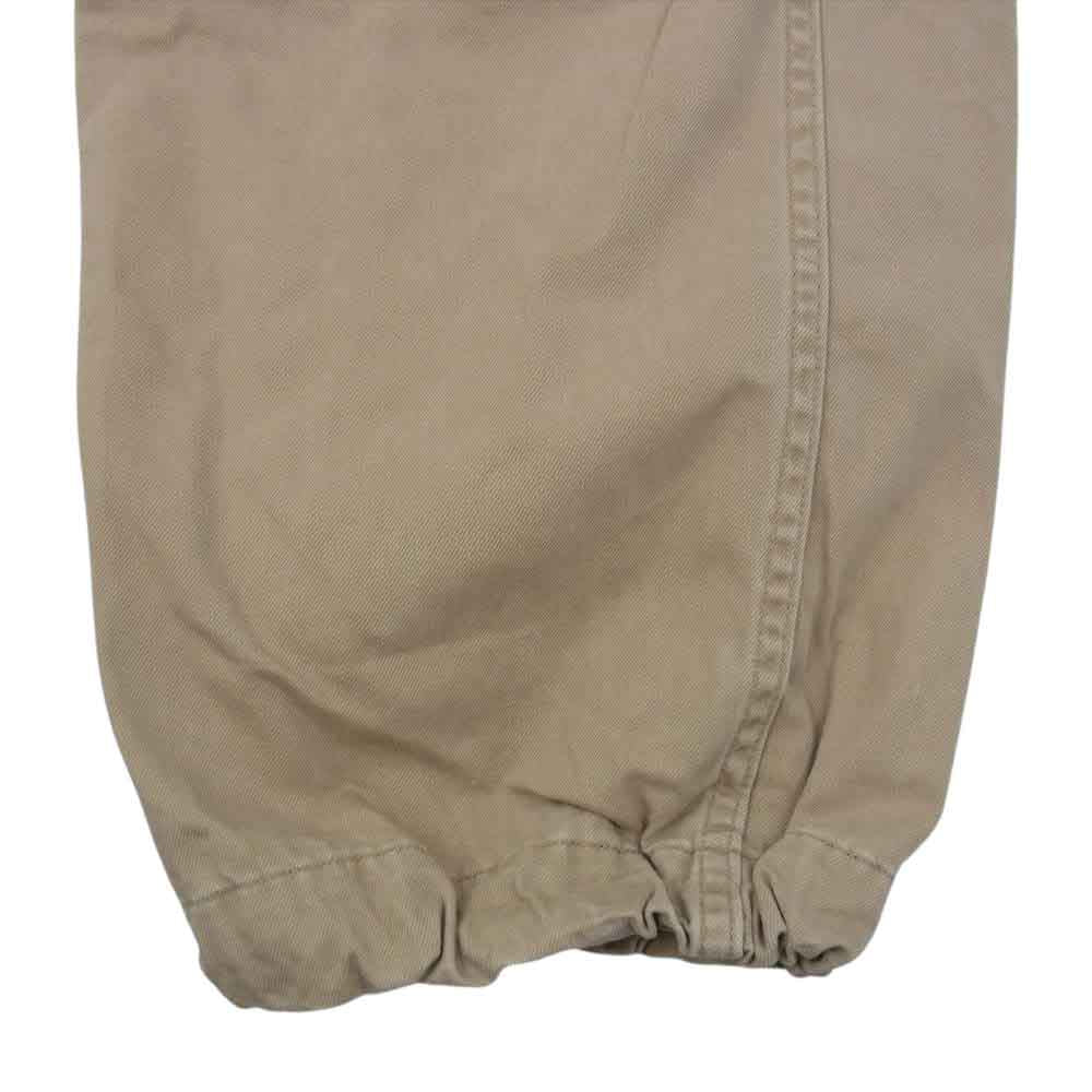 RRL ダブルアールエル 加工 ツイル カーゴ トラウザー パンツ ベージュ系 33【中古】