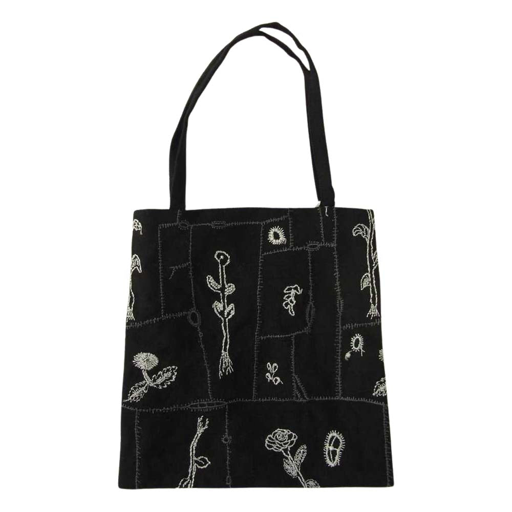 mina perhonen ミナペルホネン ws9188 garden patchwork ミニ バッグ ブラック系【新古品】【未使用】【中古】