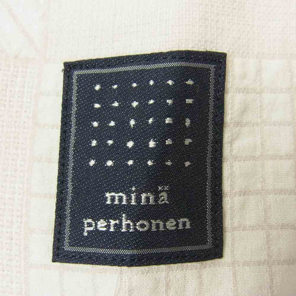 mina perhonen ミナペルホネン ss9958 usabag saltpan うさ バッグ ホワイト系【中古】