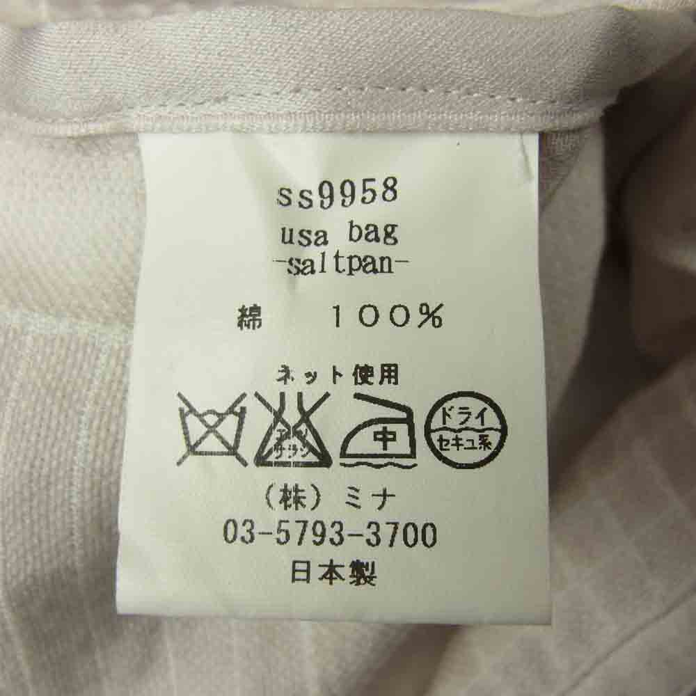 mina perhonen ミナペルホネン ss9958 usabag saltpan うさ バッグ ホワイト系【中古】
