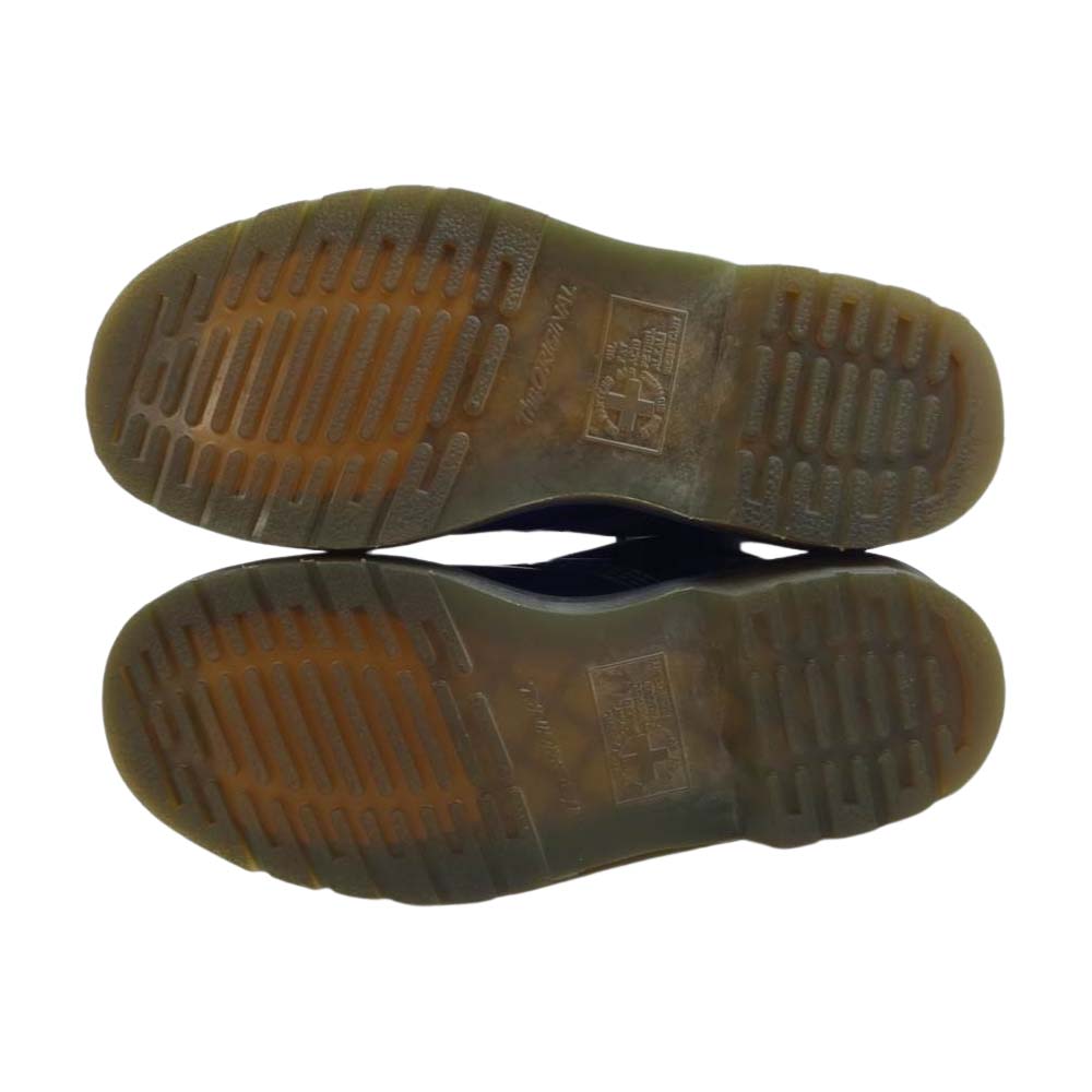 Dr.Martens ドクターマーチン × NEEDLES SPECIAL 8 HOLES STRIPE BOOT ニードルズ 8ホール ストライプ ブーツ ブラック系 UK4【中古】