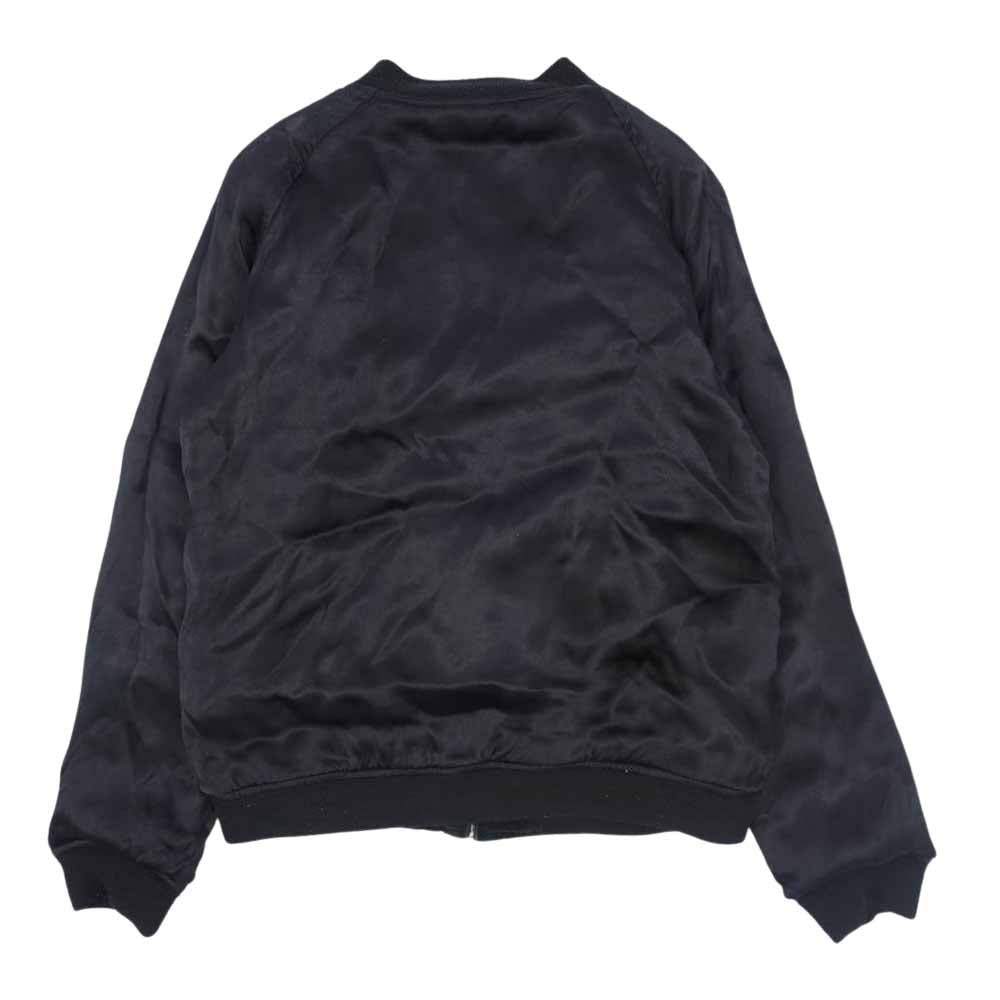 RUDE GALLERY ルードギャラリー MARIA SOUVENIR JKT マリア刺繍 リバーシブル ベロア スカジャン ブラック系【中古】