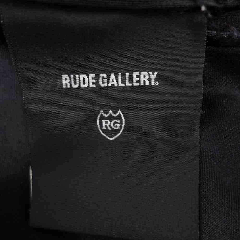 RUDE GALLERY ルードギャラリー MARIA SOUVENIR JKT マリア刺繍 リバーシブル ベロア スカジャン ブラック系【中古】