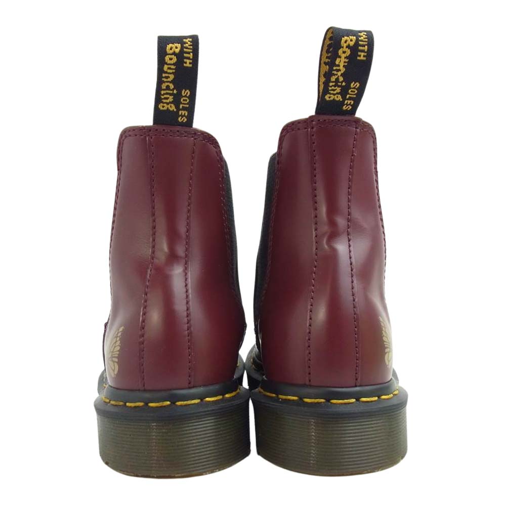 Needles ニードルス 26908600 Dr.Martens ドクターマーチン 2976 チェルシー ブーツ CHERRY RED US6【美品】【中古】