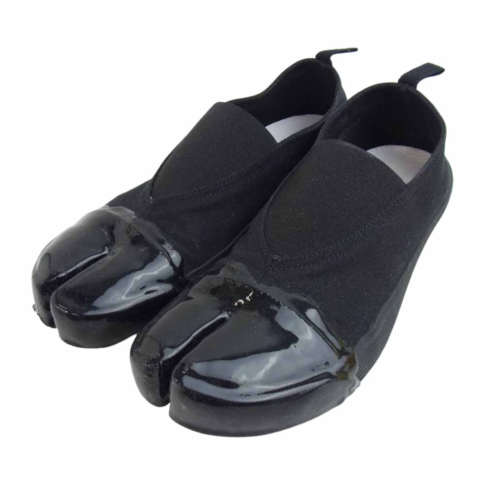 MAISON MARGIELA メゾンマルジェラ 22ライン 足袋 タビ スリッポン スニーカー ブラック系 38【中古】