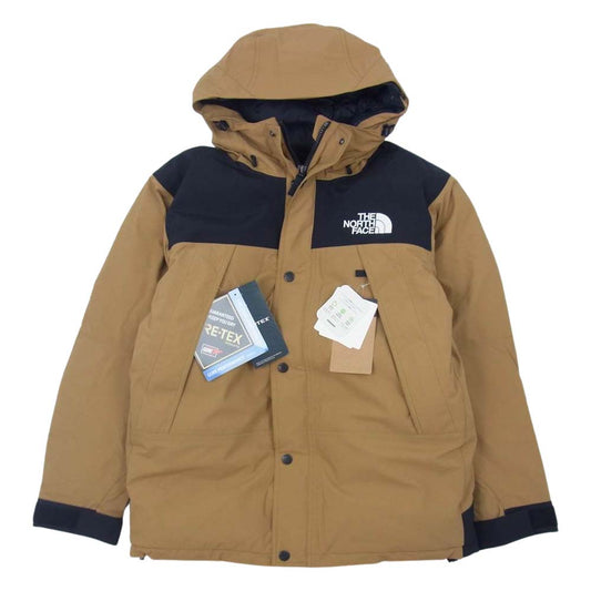 THE NORTH FACE ノースフェイス ND91930 MOUNTAIN DOWN JACKET GORE-TEX ゴアテックス マウンテン ダウン ジャケット  ブラウン系 L【新古品】【未使用】【中古】