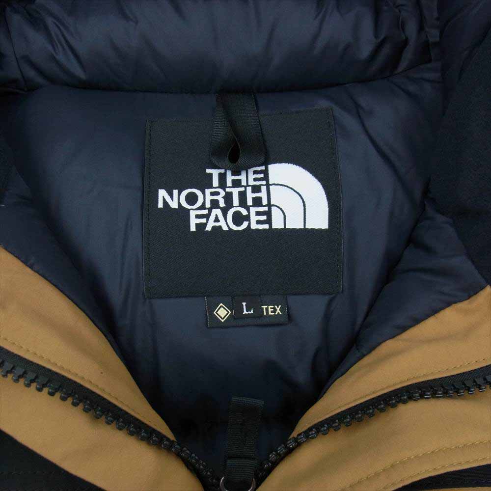 THE NORTH FACE ノースフェイス ND91930 MOUNTAIN DOWN JACKET GORE-TEX ゴアテックス マウンテン ダウン ジャケット  ブラウン系 L【新古品】【未使用】【中古】