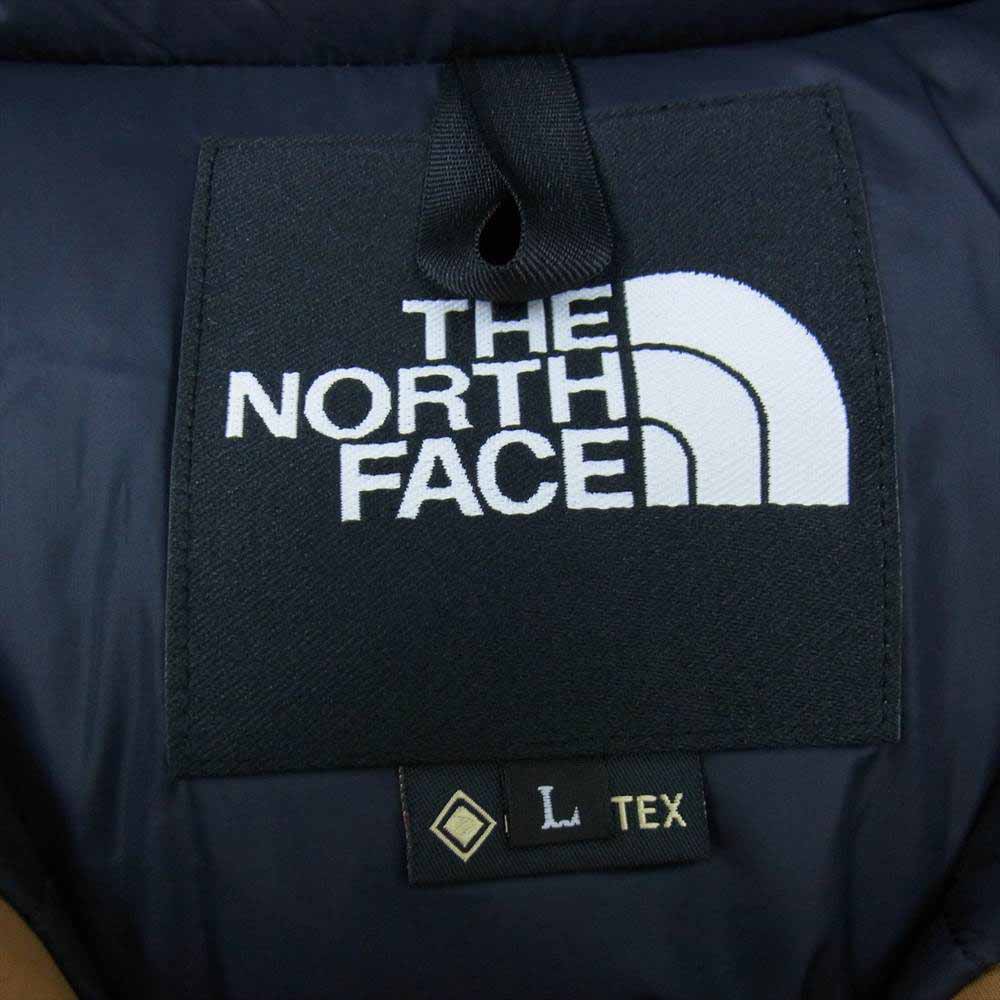 THE NORTH FACE ノースフェイス ND91930 MOUNTAIN DOWN JACKET GORE-TEX ゴアテックス マウンテン ダウン ジャケット  ブラウン系 L【新古品】【未使用】【中古】