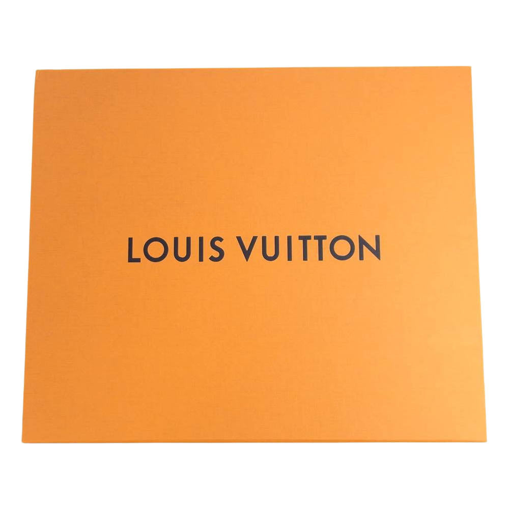 LOUIS VUITTON ルイ・ヴィトン M73454 国内正規品 エシャルプ モノグラム キャピタル ウール×カシミヤ マフラー マリーヌ【中古】