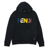 FENDI フェンディ FY0738 国内正規品 マルチロゴ フーディ― パーカー ネイビー系【中古】