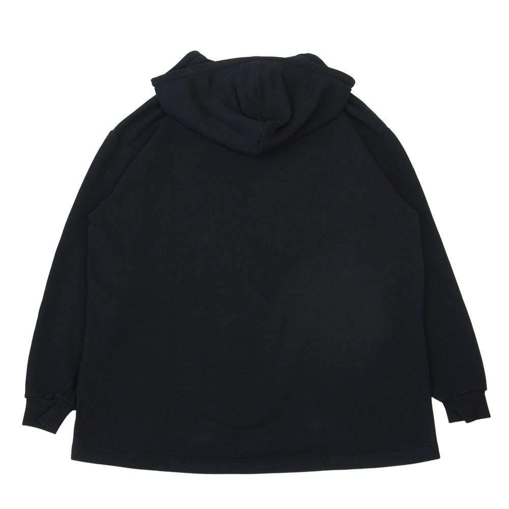 BALENCIAGA バレンシアガ 17AW  482217 国内正規品 Femme Fatale Headscarf Hoody プルオーバー パーカー ブラック系 S【中古】
