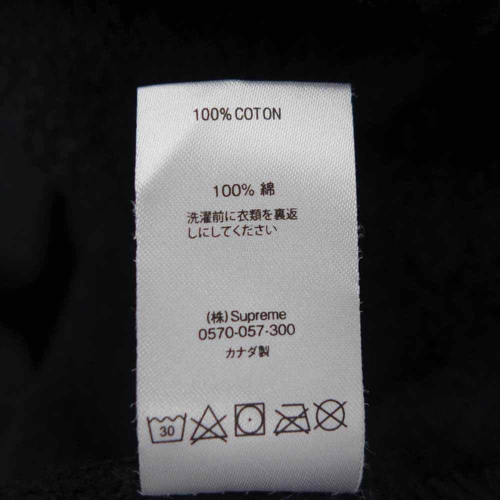 Supreme シュプリーム 21SS Hysteric Glamour Zip Up Hooded Sweatshirt ヒステリックグラマー ブラック系 S【中古】