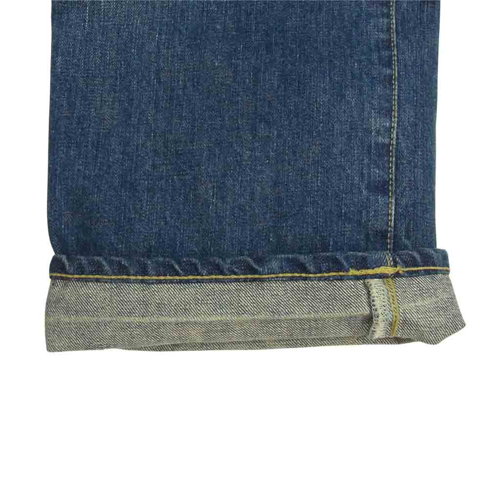 HYSTERIC GLAMOUR ヒステリックグラマー 02213AP17 WW2 TSUYOSHI NOGUCHI ストレート デニム パンツ インディゴブルー系 32【中古】